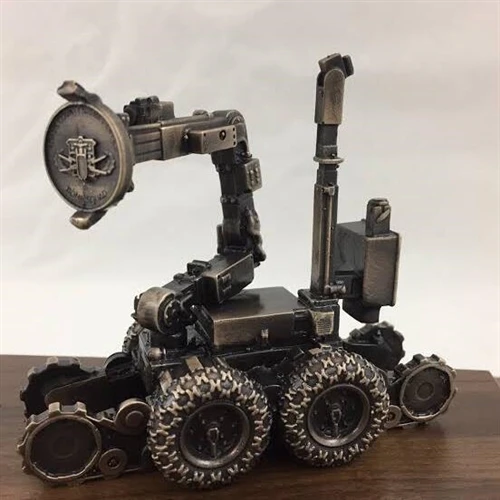 Titanlegeringsramar omdefinierar hur bombbortskaffande robotar överlever